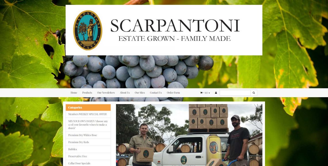 Scarpantoni wines marketing results