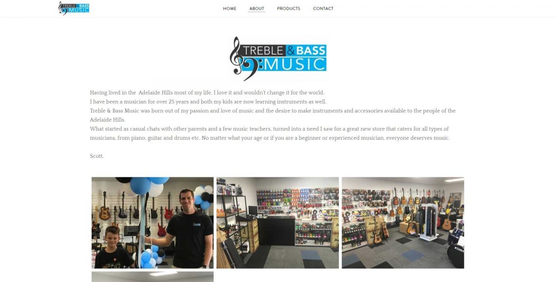 Treble & Bass Music Store Adelaide